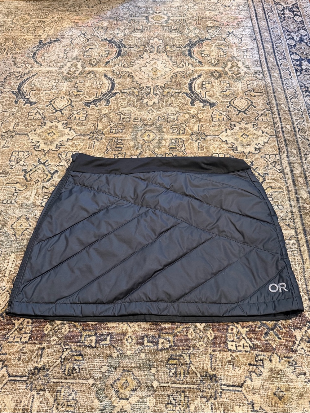Outdoor Research Black Quilted Mini Skirt